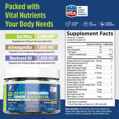A1 Body Fuel Sea Moss Gummies with burdock root – skin hydration and clarity.