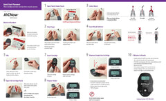 A1CNow SelfCheck lancets included for comfortable home testing