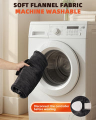 AASSOO graphene heating pad detachable controller for machine washing convenience