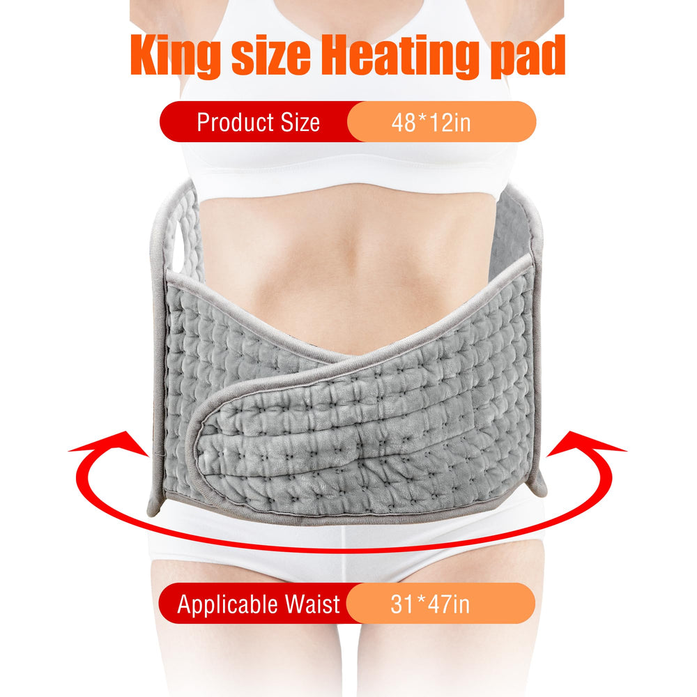 AAYAAY heating pad soft humidifiable fabric for gentle warmth