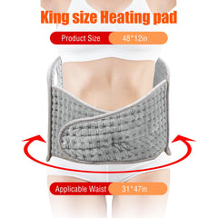 AAYAAY heating pad soft humidifiable fabric for gentle warmth