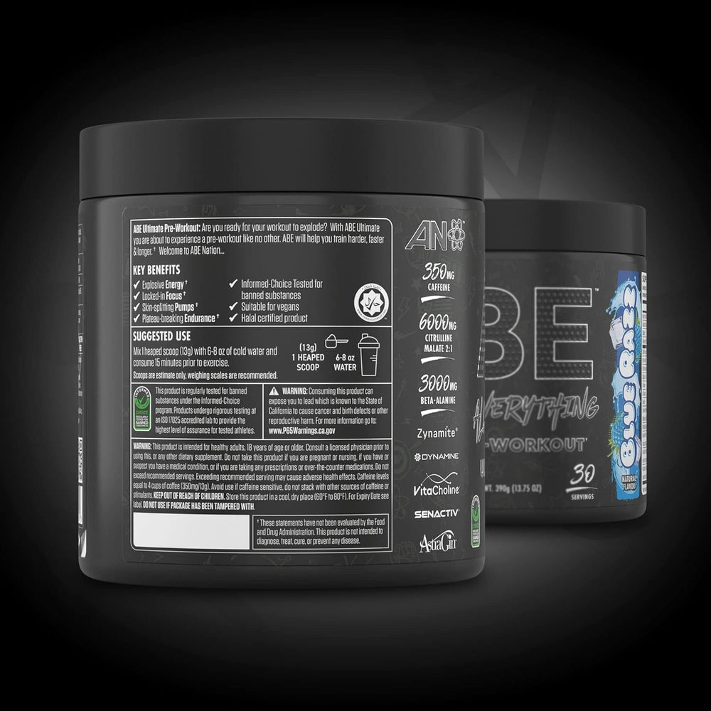 ABE All Black Everything pumps during intense training sessions