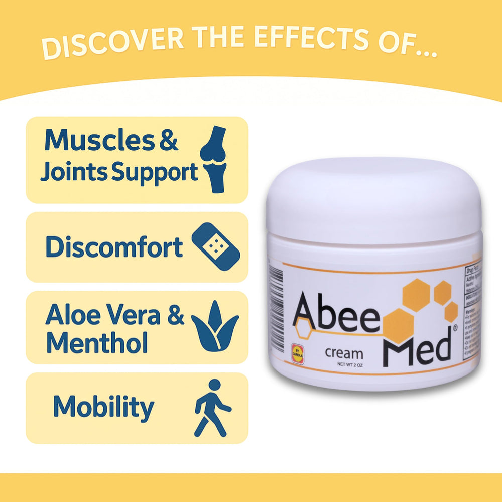 ABEE MED chamomile extract close-up emphasizes soothing comfort for skin.
