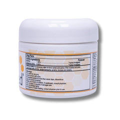 ABEE MED abeemed knee relief cream on knee muscles.