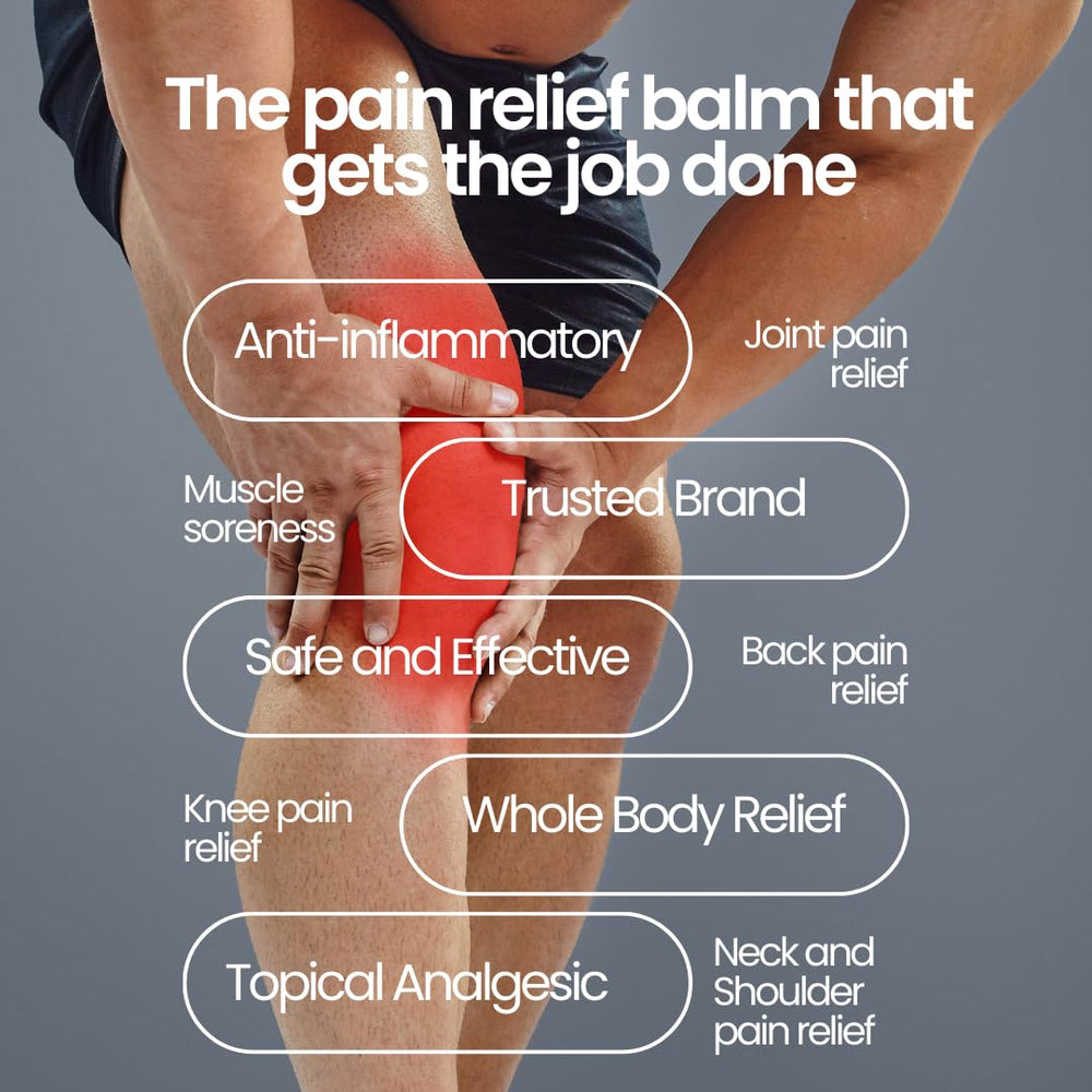 Aboniki knee and back pain balm offering supportive daily relief.