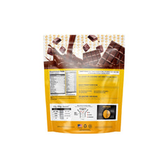 Side view of About Time tub highlighting zero sugar and gluten free ingredients