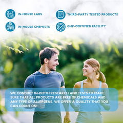 GMP-certified production supports consistent quality