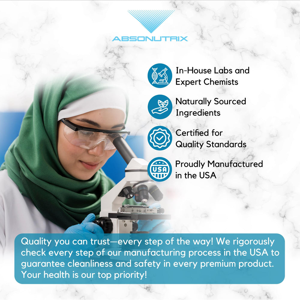 Absonutrix nattokinase-serrapeptase drops measured for easy dosing.