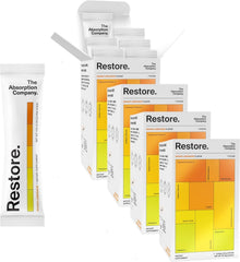 The Absorption Company Mango Lemonade packet ready for flavorful hydration on the go.