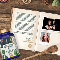 Abundant Earth complete formula pack displays all in one daily nutrition