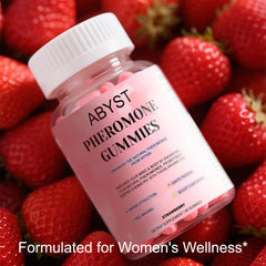 ABYST packshot inside communicates clear dosage and packaging details for informed choices.