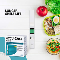 Accu-Chek Active strips packaging safety features ensure proper use.