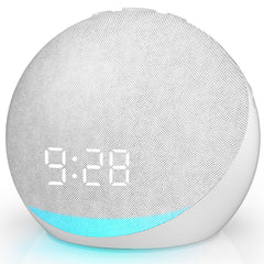 Acedeck sound machine alarm clock front view, compact bedside unit for calm nights.