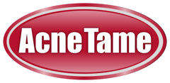 Acnetame pills on a clean backdrop suggest balanced oil and supporting complexion.