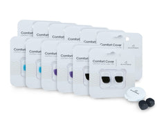 Acousdea ear plugs for sleeping with moldable silicone for customizable comfort and 40 dB reduction.