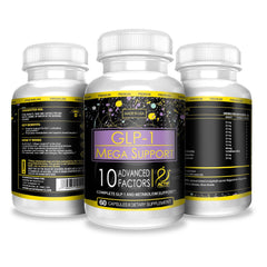 ACTIF GLP-1 Mega Support bottle seal communicates quality and gluten-free status