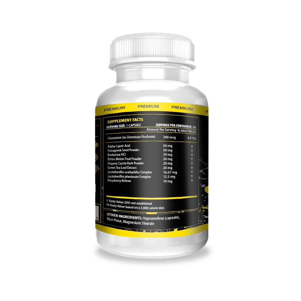 ACTIF GLP-1 Mega Support label shows probiotics and fenugreek ingredients