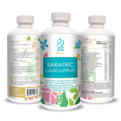ACTIF Organic Bariatric Liquid Support ingredients panel reveals 25+ organic vitamins and minerals