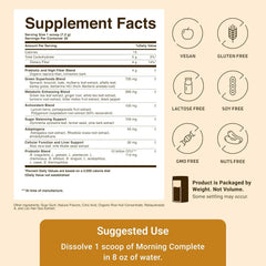 ACTIVATEDYOU Morning Complete ingredients blend close-up