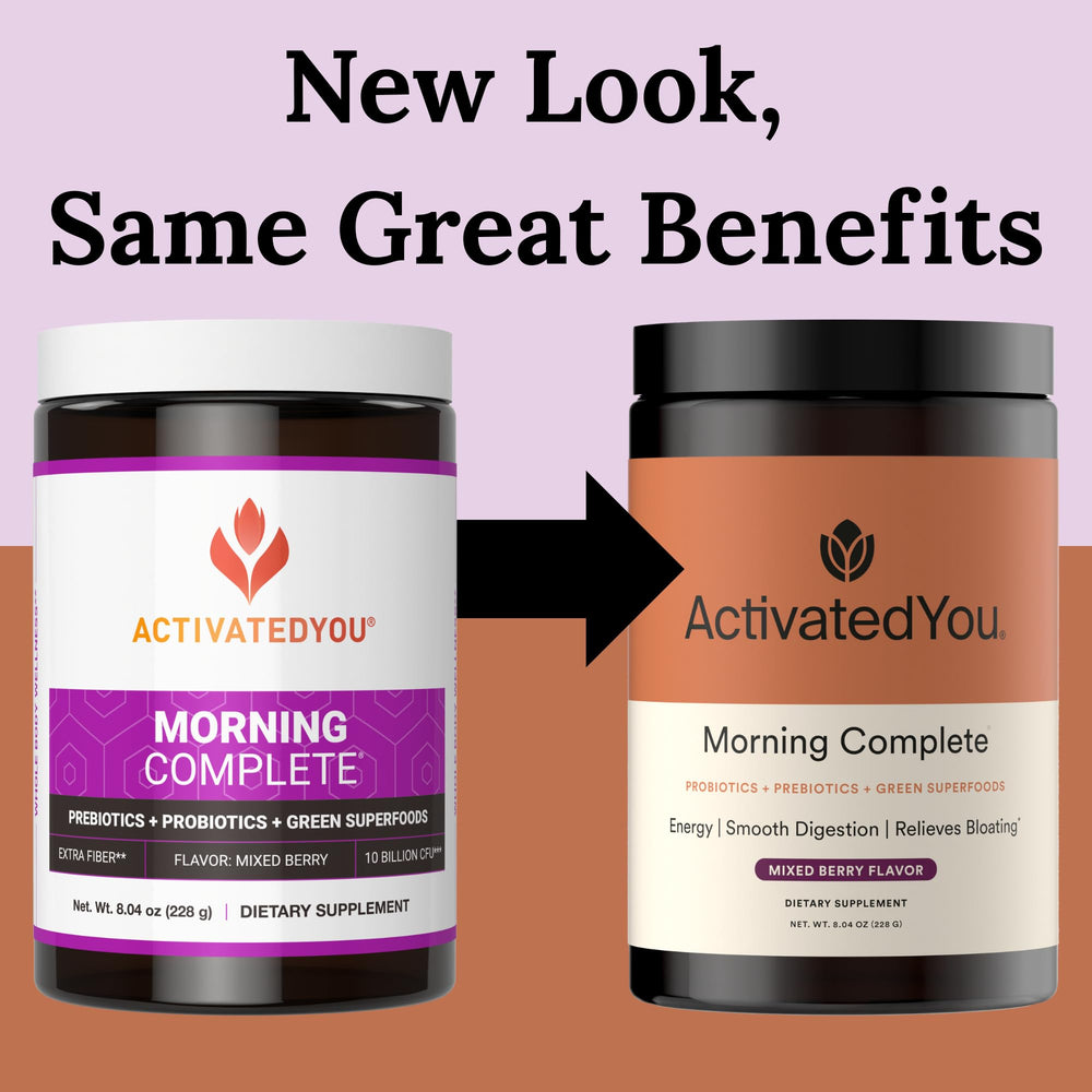 Measuring scoop with ActivatedYou Morning Complete for easy portion control