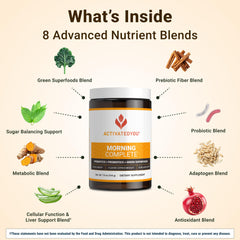 ActivatedYou Morning Complete measuring spoon ready for a daily serving.