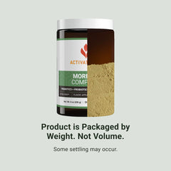 ACTIVATEDYOU Morning Complete spoon-fresh powder dissolves easily for quick morning rituals.