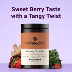 Third-party testing seal on ActivatedYou Morning Complete package