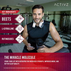 ACTIVZ NitroxPro beet ingredient close-up highlighting natural flavor.