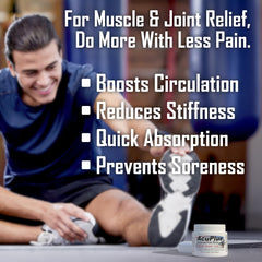 AcuPlus fast absorption closeup highlights rapid soothing action.