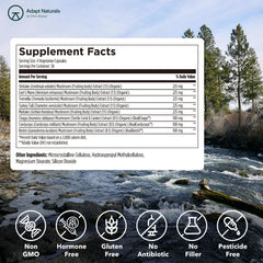 Adapt Naturals Bio-Avail Myco on kitchen counter for routine use.