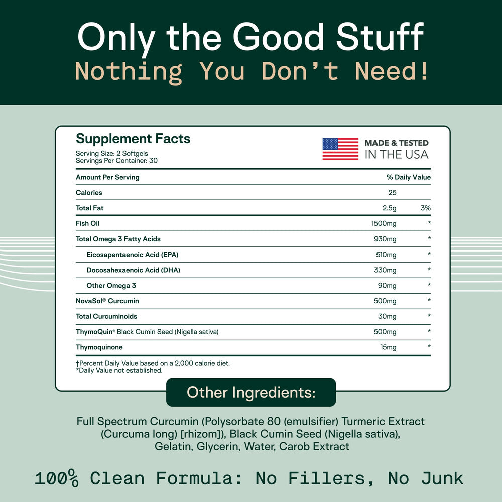 Adapt Naturals black seed oil softgels bottle label