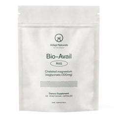 Adapt Naturals Magnesium Glycinate bottle for daily supplement support.