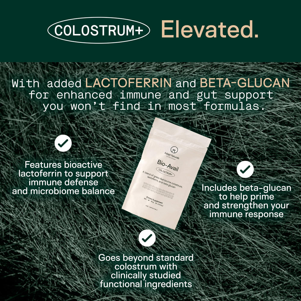 Adapt Naturals Usa-sourcing badge signals U.S. grass-fed origins.