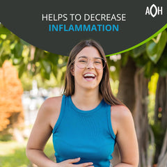ADAPTOHEAL digestive balance visual suggests gut-friendly routine.