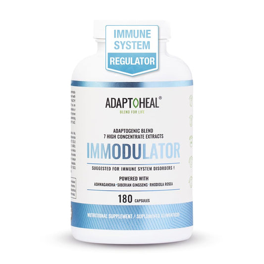 ADAPTOHEAL Immodulator bottle front showing daily balance potential