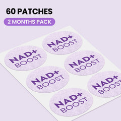 Adellina NAD+ Patches worn during shower demonstrating water resistance