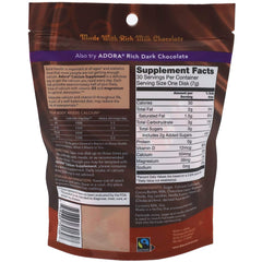 Adora fairtrade milk chocolate pack shown for premium daily serving