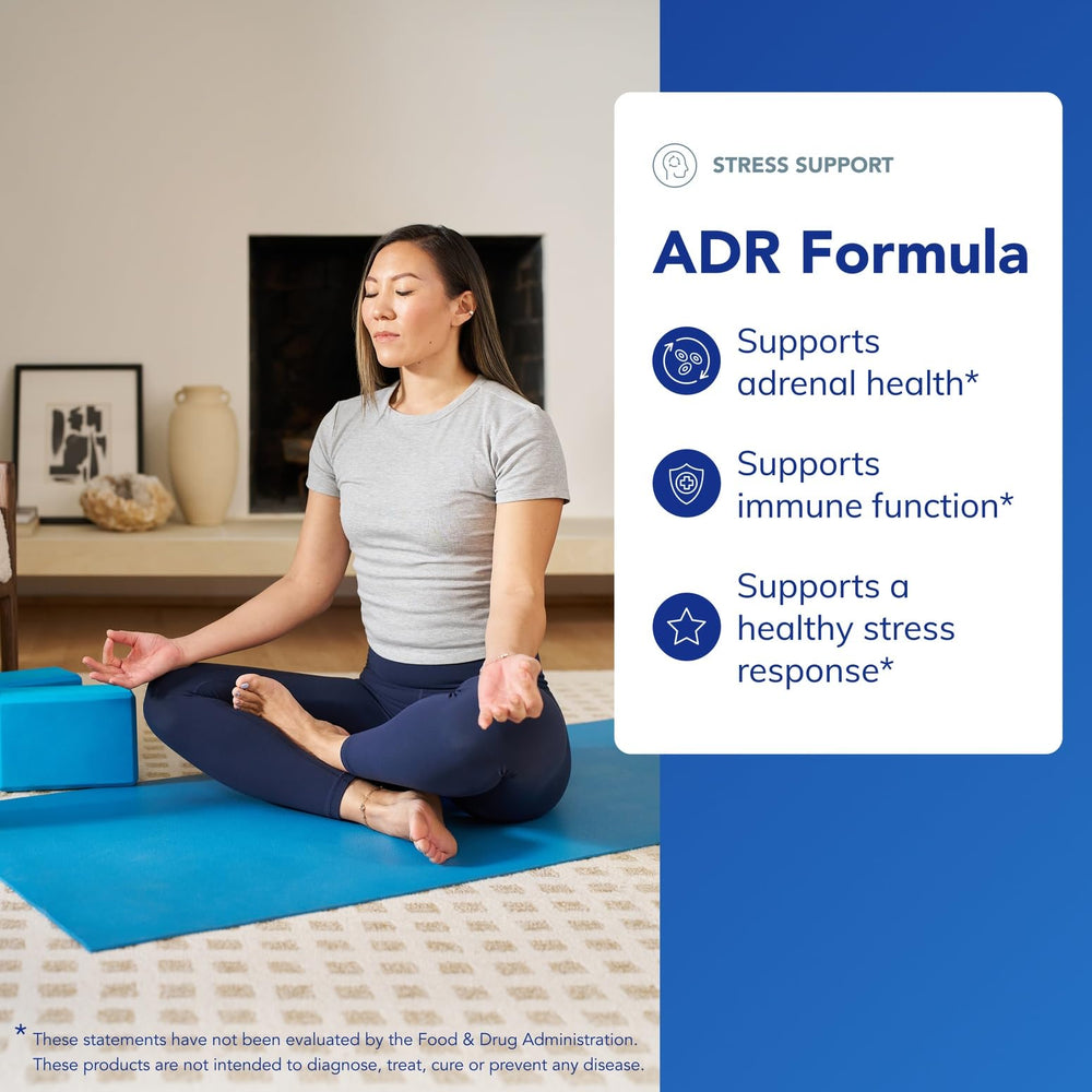ADR Formula capsules poured showing easy daily dosage