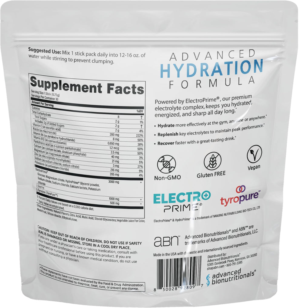 30-stick container by Advanced Bionutritionals suitable for gym bag