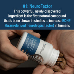 Advanced Memory Formula label highlights vegan, gluten-free, non-GMO attributes.