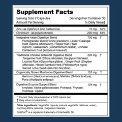 Tablets of Advanced Bionutritionals Integrative Digestive Formula ready for daily use.
