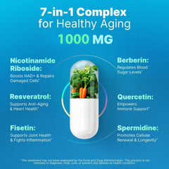 AdvantageNutra NR Resveratrol capsules closeup highlights antioxidant support.