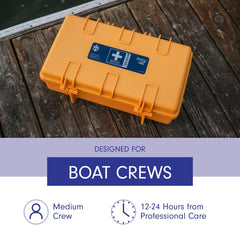 Adventure Medical Kits Marine Series organized contents enable quick access during emergencies