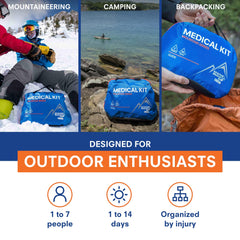 Adventure Medical Kits Mountain Series Easy Care organizer with labeled pockets for quick access.