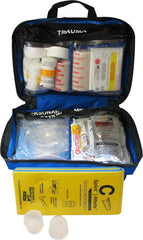 Adventure Medical Kits Pro Series color-coded pockets aiding organized care.