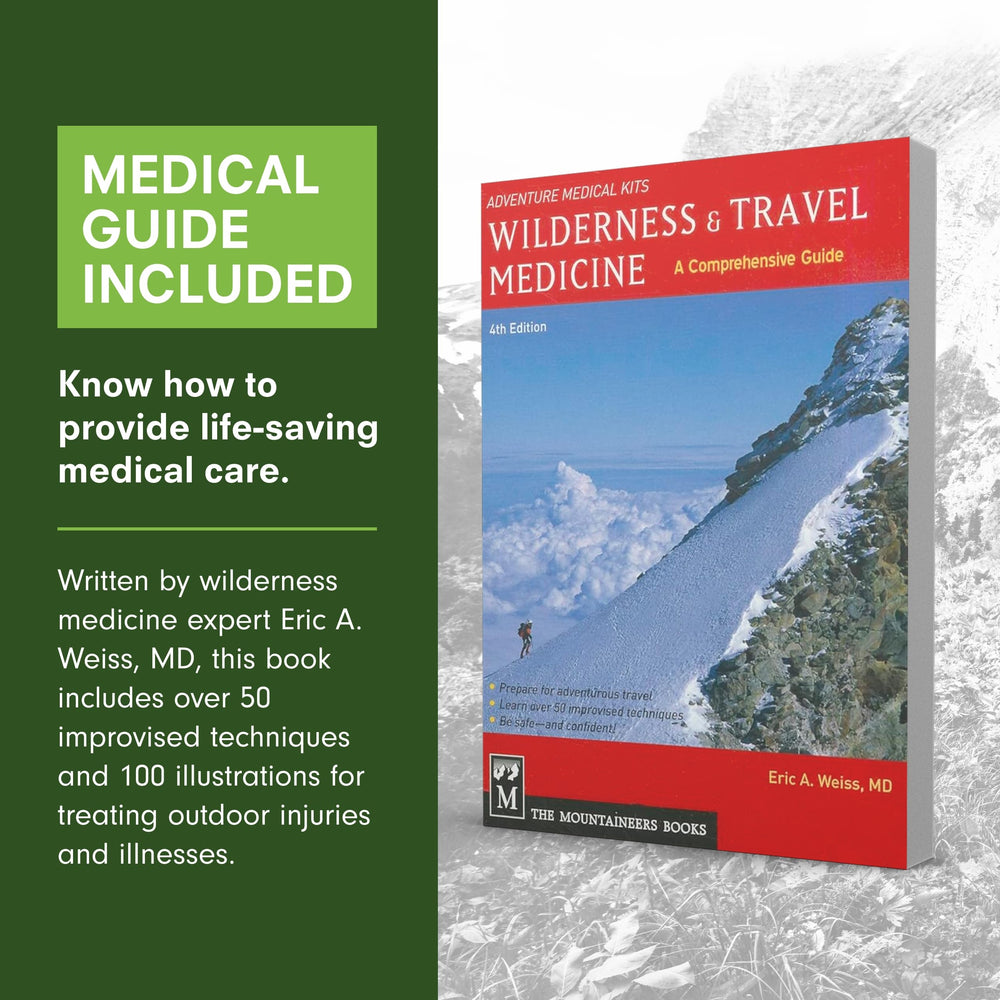 Adventure Medical Kits World Travel First Aid Kit fracture and sprain wraps for immobilization