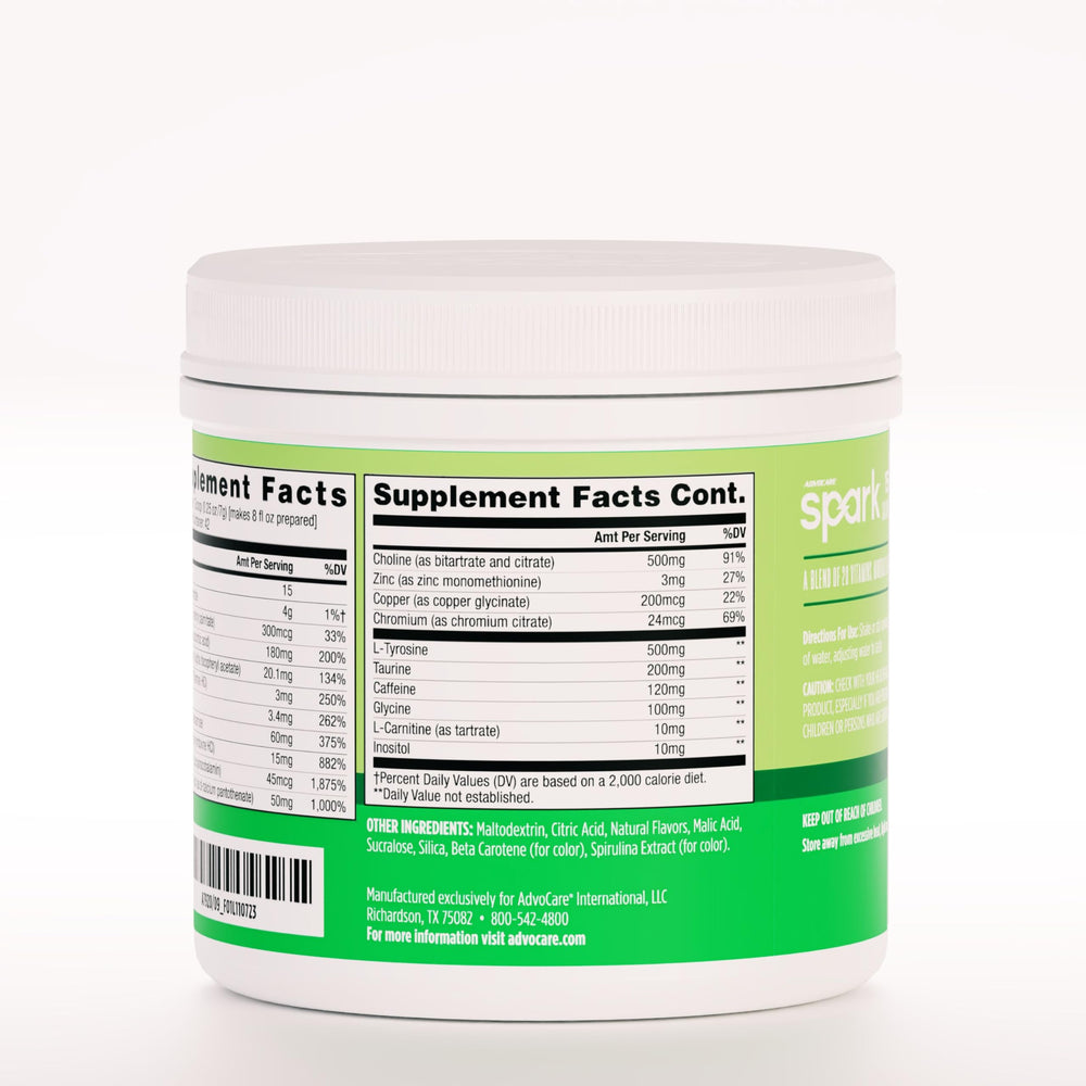 AdvoCare Spark with vitamin C for immune support and daily energy.