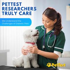 USA-made label on Advocate PetTest Methyl B12 Drops bottle.