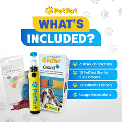 Test strip compatibility for seamless PetTest monitoring