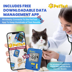 Wireless data transfer from PetTest to the phone app